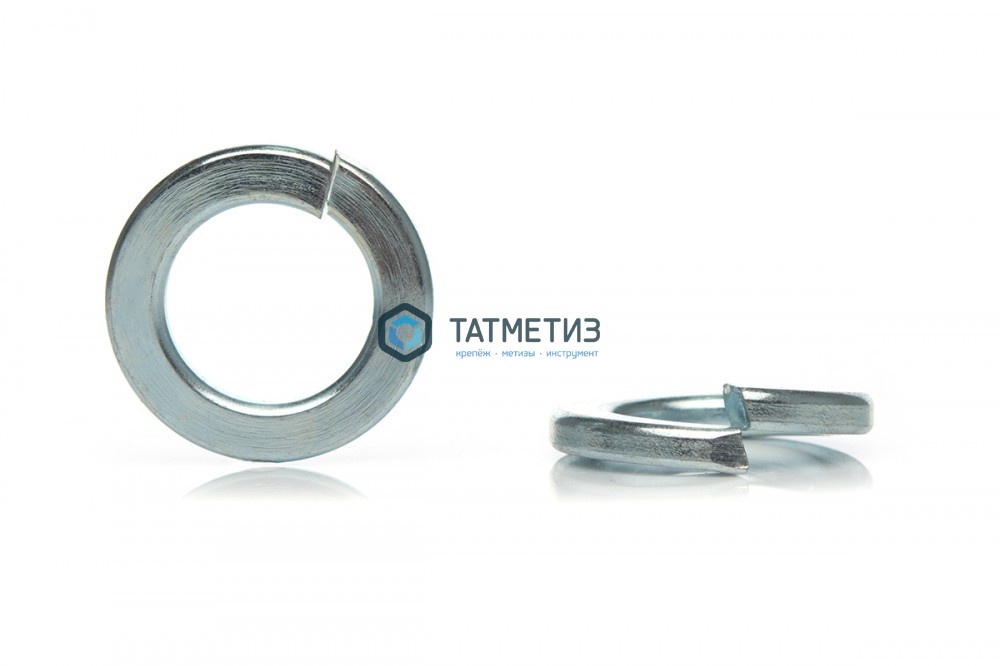 Шайба гроверная DIN 127, оц  М6  (уп 25кг / 11500шт)* -  магазин крепежа «ТАТМЕТИЗ»