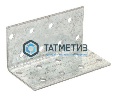 Крепежный уголок KU  60x60x50х2,0 мм (20 шт/уп) -  магазин «ТАТМЕТИЗ»