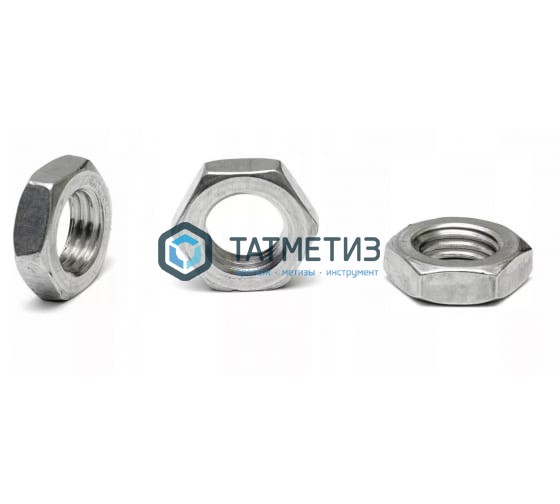 Гайка низкая DIN 936, оц М 8 Гайка низкая DIN 936, оц М 8