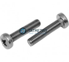 Винт полукр/гл крест/шл DIN 7985 А2 M4 х10 -  магазин крепежа «ТАТМЕТИЗ»