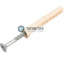 Дюбель-гвоздь  8х 60 потай (100 шт/уп) ТК нейлон -  магазин крепежа «ТАТМЕТИЗ»