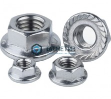 Гайка с фланцем DIN 6923, оц  М5  (1000 шт/уп) TK -  магазин крепежа «ТАТМЕТИЗ»