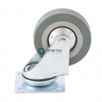 Колесо поворотное d 75мм, крепление платформенное// Сибртех | «ТАТМЕТИЗ» Колесо поворотное d 75мм, крепление платформенное// Сибртех - магазин крепежа «ТАТМЕТИЗ»