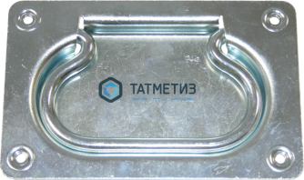 Ручка откидная 140*90 (скрытая) цинк | «ТАТМЕТИЗ» Ручка откидная 140*90 (скрытая) цинк - магазин крепежа «ТАТМЕТИЗ»