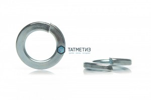 Шайба гроверная DIN 127, оц М12 (6000 шт/уп)*  КТ -  магазин крепежа «ТАТМЕТИЗ»