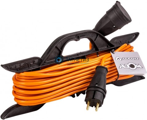 Удлинитель на рамке 20 м, с/з, ПВС 3500 Вт, IP44 Атлант | «ТАТМЕТИЗ» Удлинитель на рамке 20 м, с/з, ПВС 3500 Вт, IP44 Атлант - магазин крепежа «ТАТМЕТИЗ»