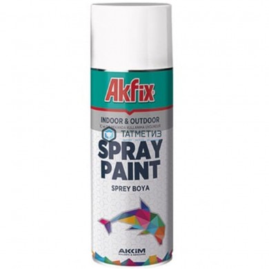 Краска аэроз. ХРОМ  400Ml Gw.380Gr (6) Akfix -  магазин крепежа «ТАТМЕТИЗ»
