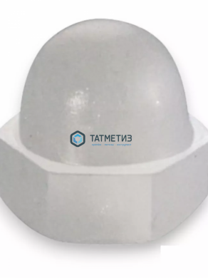 Гайка полиамидная DIN1587 колпачковая высокая M10 | «ТАТМЕТИЗ» Гайка полиамидная DIN1587 колпачковая высокая M10 - магазин крепежа «ТАТМЕТИЗ»