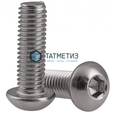 Винт ISO 7380 А4 M 4х25 | «ТАТМЕТИЗ» Винт ISO 7380 А4 M 4х25 - магазин крепежа «ТАТМЕТИЗ»