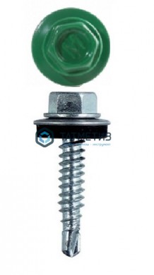 Саморез окраш.кров. 5,5х25 /6029/ DAXMER M (10х250) | «ТАТМЕТИЗ» Саморез окраш.кров. 5,5х25 /6029/ DAXMER M (10х250) - магазин крепежа «ТАТМЕТИЗ»