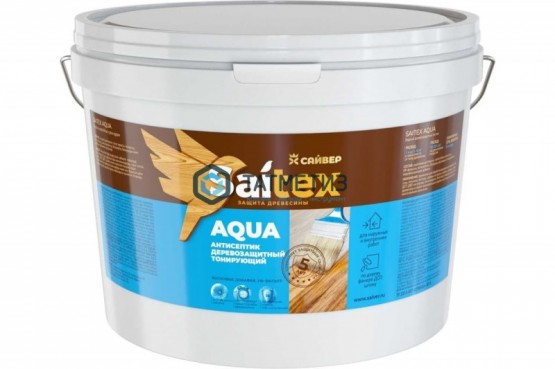 Деревозащитное средство Saitex AQUA  ОРЕГОН  1 л./9 -  магазин крепежа «ТАТМЕТИЗ»