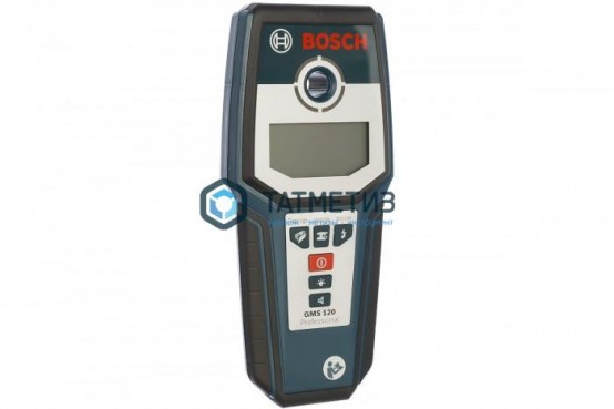 ДЕТЕКТОР BOSCH GMS 120 PROF -  магазин крепежа «ТАТМЕТИЗ»