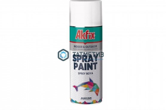 Краска аэроз. ХРОМ  400Ml Gw.380Gr (6) Akfix -  магазин крепежа «ТАТМЕТИЗ»