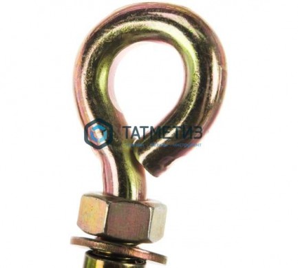 Анкерный болт с кольцом 16х130 ( 10шт/уп) КК | «ТАТМЕТИЗ» Анкерный болт с кольцом 16х130 ( 10шт/уп) КК - магазин крепежа «ТАТМЕТИЗ»